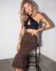 Image de Silta Crop Top in Rib Black