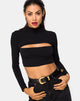 Image de Sinex Crop Top in Black