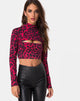 Image de Sinex Top in Oversize Jaguar Red