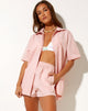 Image de Smita Chemise en popeline rose Lady Take It Easy