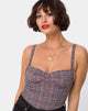Image de Soares Bodice in Charles Check Blush