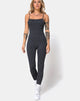 Image de Solita Unitard en Diagonal Disco Silver