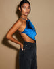 Image de Spence Top in Satin Midnight Blue