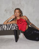 Image de Spence Top en rouge satiné