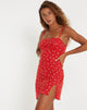 Image de Stoira Mini Robe en Paisley Fun Red