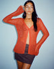 image de Sukati Cardi en orange brûlé