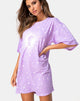Image de Sunny Kiss Tee in Lilac Cosmo