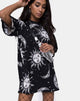 Image de Sunny Kiss Tee in Oversize Sun Moon and Stars
