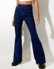 Image de Super Flare Jeans in Mid Blue