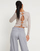 Image de Suratmi Long Sleeve Top in Mushroom