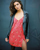Image de Batista Slip Dress in Rouge Rose Pink