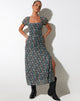 Image de Taliah Maxi Dress in Folk Floral