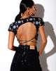 Image de Tasya Crop Top in Moonlight Black