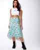 Image de Taura Midi Skirt in Lilac Rose Khaki