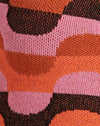 Art abstrait rose