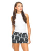Image de Motel Taylor Short en noir et blanc Sunflower Lace
