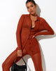 Image de Tere Shirt in Mesh Toffee