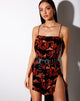 Image de Tista Dress in Tonal Dragon Orange