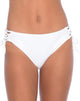 Image de Torte Lace Up Bikini Bottoms in White