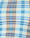 Plaid de couleur verte
