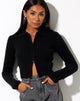 Image de Tuzip Cardi en tricot noir