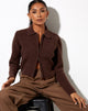 Image de Tuzip Cardi en tricot Choco Brown