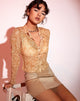 Image de Keyla Shirt in Tan Mushroom