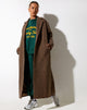 Image de Utamas Coat en brun, noir et vert
