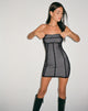 Image de Valdin Robe bandeau en noir