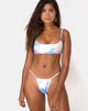 Image de Valter Bikini Top in Tie Dye Pastel