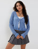 Image de Vella Cardi en bleu glacier