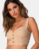 Image de Viben Crop Top in Taupe