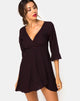 Image de Vinon Robe à pois cubains rouge