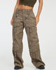 image de Vinsa Cargo Trouser in Light Brown