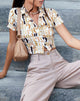 Image de Wuma Cropped Shirt in Cowgirl