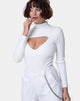 Image de Xhesi Bodice Mini Rib White
