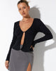 image de Xiur Cardi en Rib Black