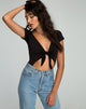 Image de Yayo Bodice découpé en noir