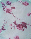 Lilac Rose Khaki avec dentelle