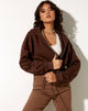 Image de Yukata Hoodie en acajou foncé
