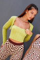 Image de Gya Long Sleeve Top in Knit Olive