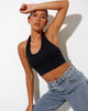 Image de Zagh Top in Rib Black