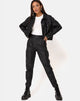 Image de Zastan Pantalon PU Noir