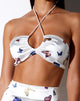 Image de Malta Crop Top in Cream Butterfly