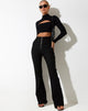 image de Zorah Flare Trouser in Tailoring Black