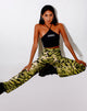 Image de Zoven Flare Trouser in Tiger Full Khaki Placement