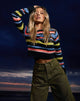 Image de Zutha Jumper in Multi Stripe Blue and Black