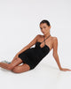 image de Nibe Bodycon Dress in Lycra Black