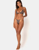 Image de Valter Bikini Bottom Bikini en Snake Taupe