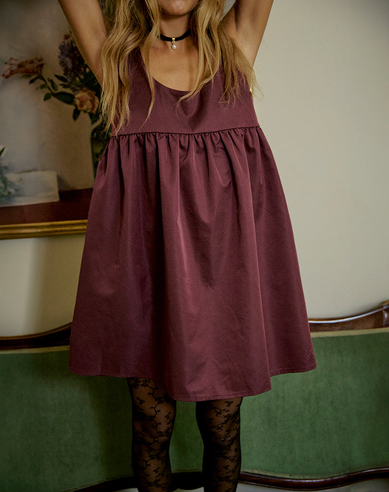 Image de Marona Dress in Dark Berry